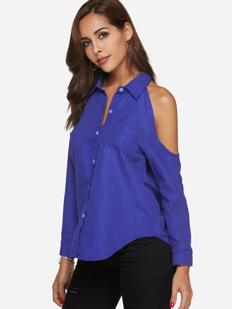 Ladies Blue Blouses