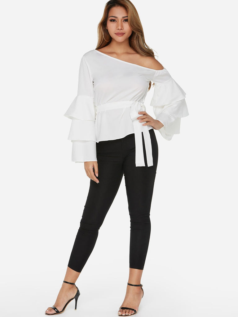 Womens Black Blouses
