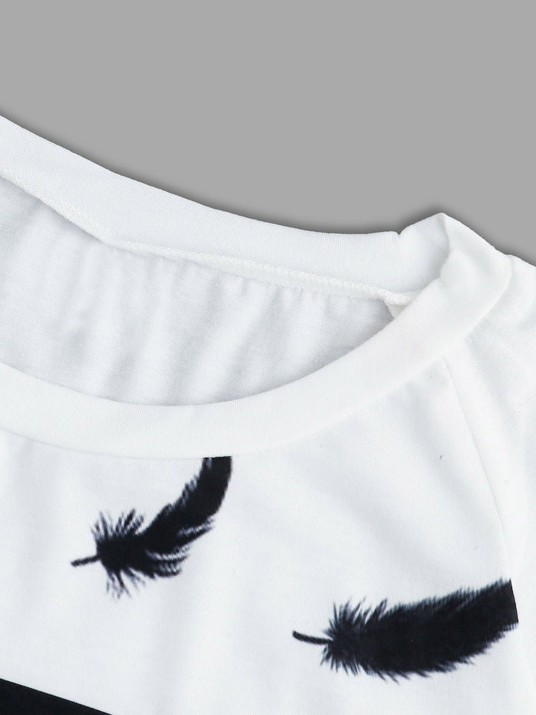 Ladies White T-Shirts