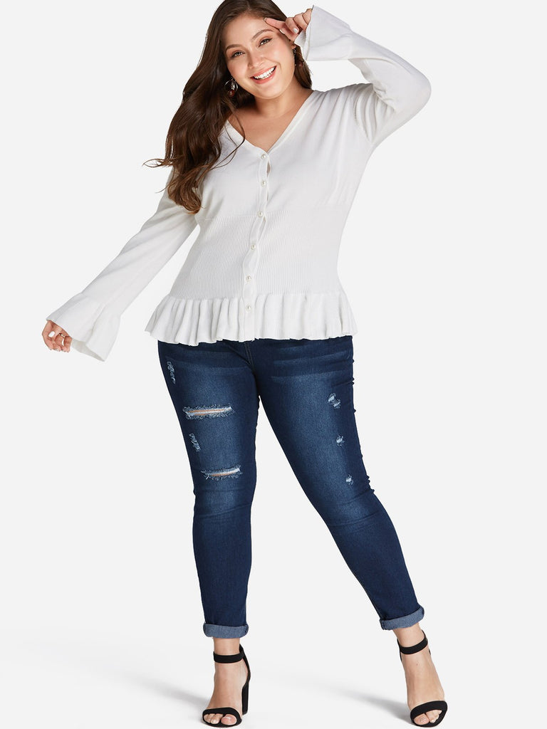 Ladies Plus Size Summer Tops