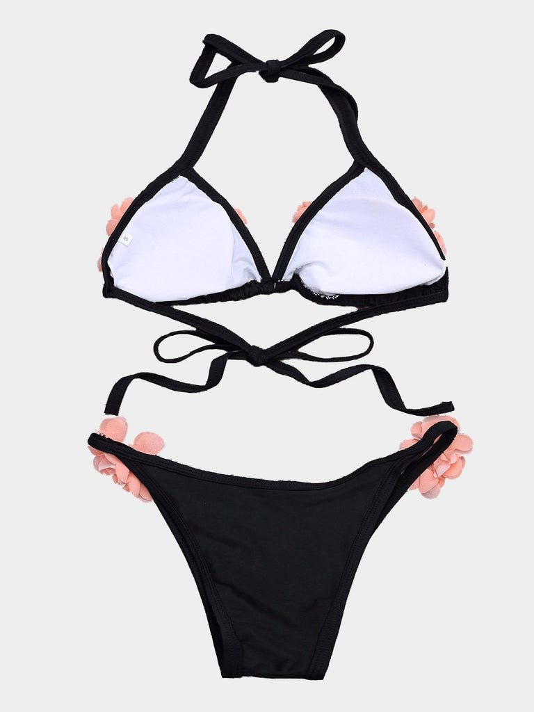 Womens Black Bikinis