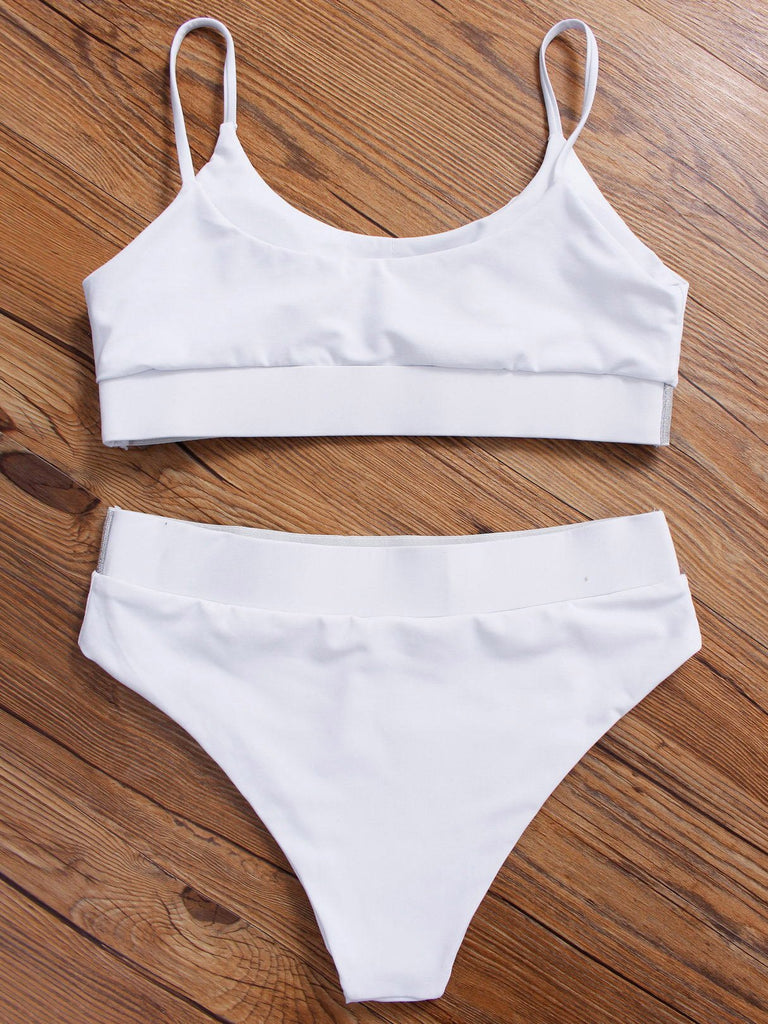 Womens White Bikinis