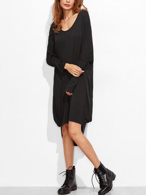 Womens Black Casual Dresses