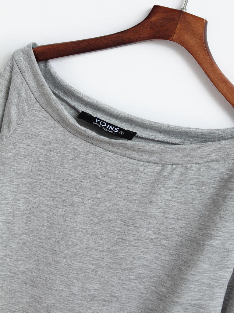 Ladies Light Grey T-Shirts