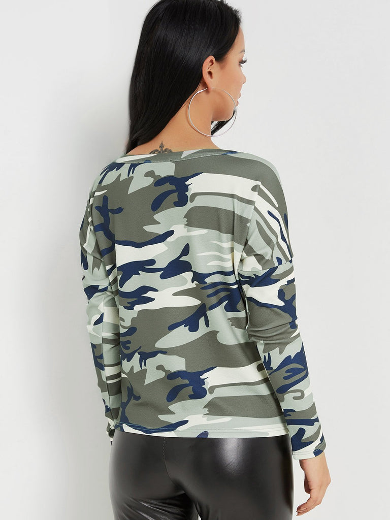 Womens Camouflage T-Shirts