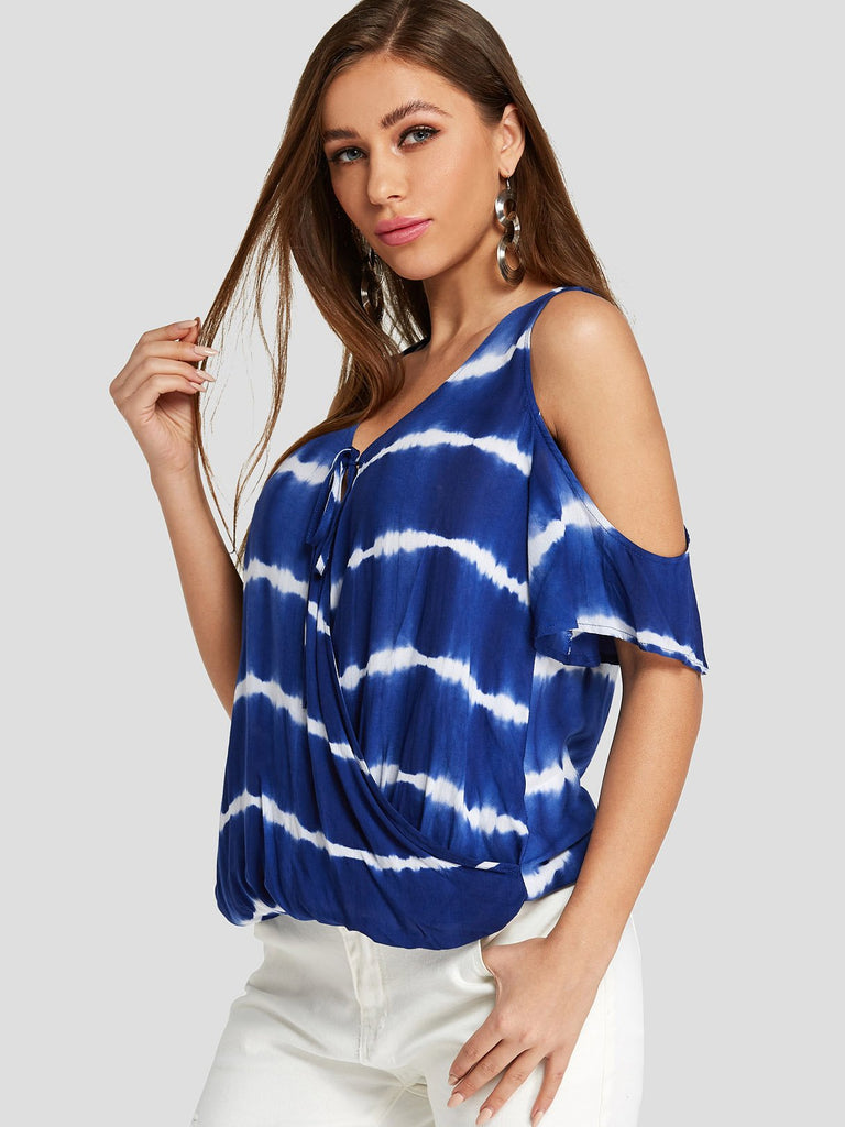 Ladies Blue Blouses
