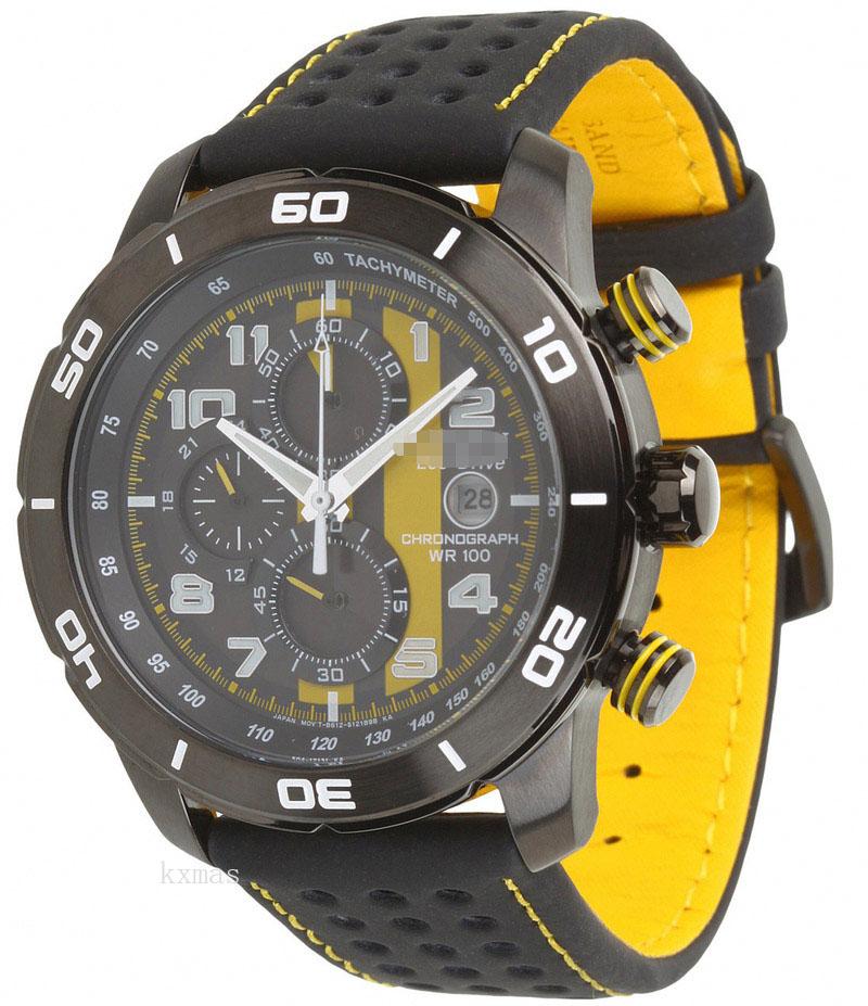Wholesale Custom Polyurethane And Leather Watch Strap CA0467-38E_K0001535