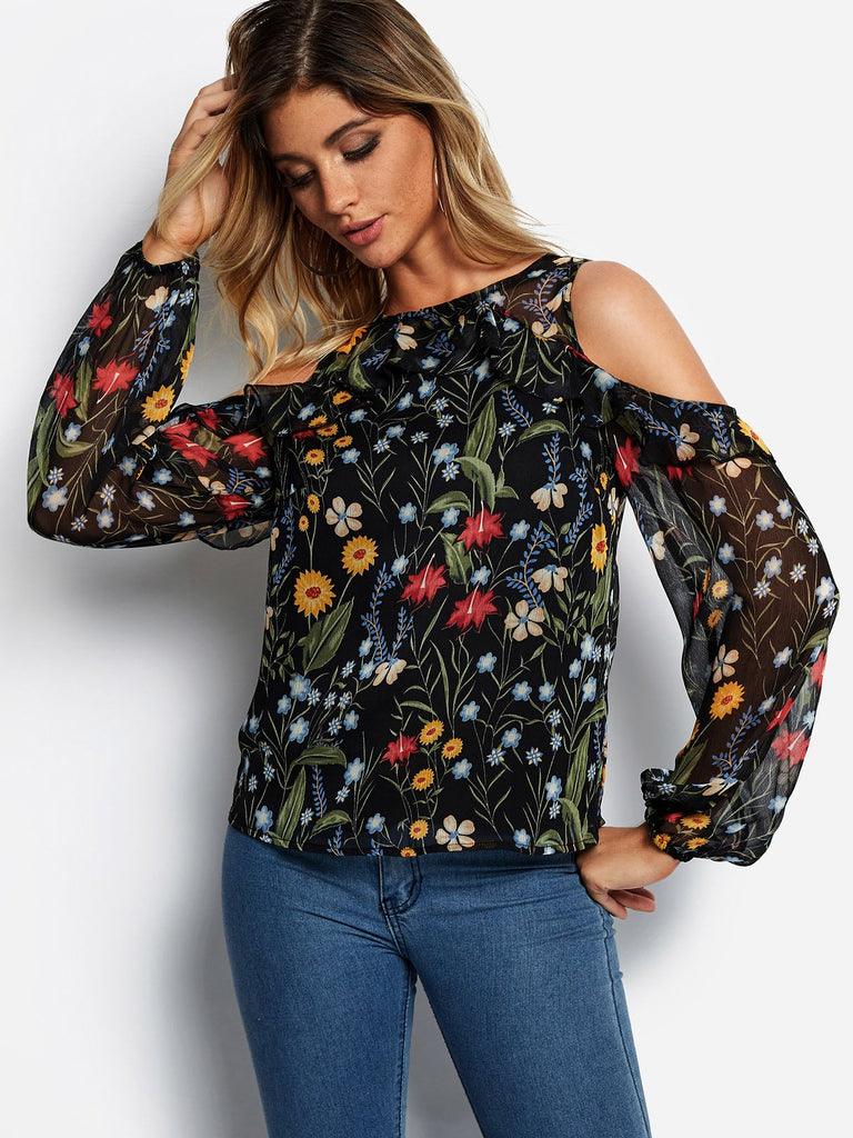 Ladies Black Blouses