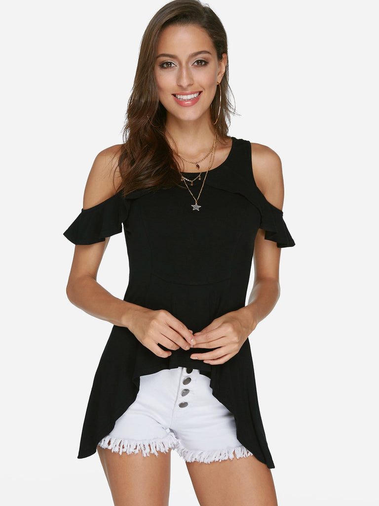 Ladies Black T-Shirts