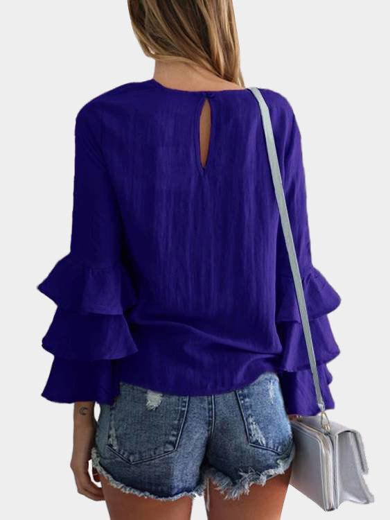 Ladies Plum Blouses