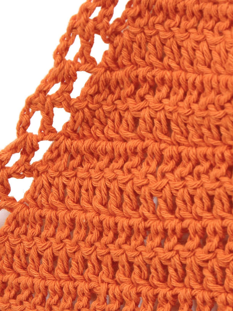 Ladies Orange Bikinis