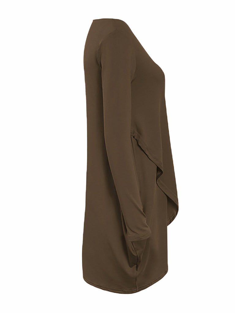 Ladies Long Sleeve Mini Dresses