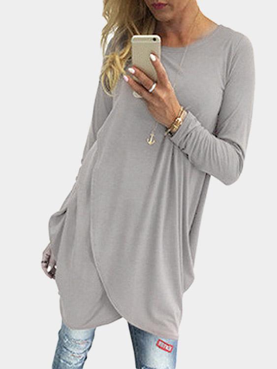 Womens Grey Mini Dresses