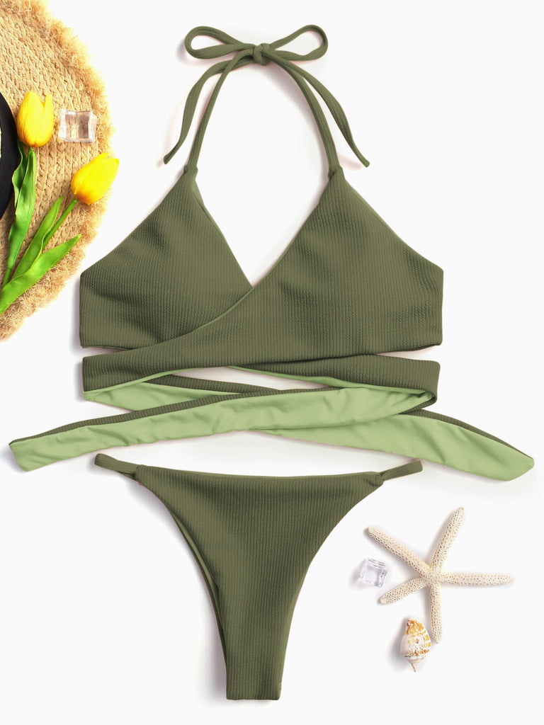 Yellow Girls Bikini