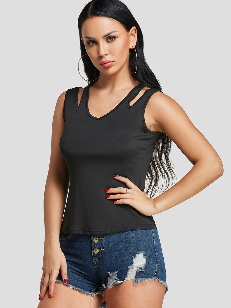 Ladies Sleeveless Tank Top