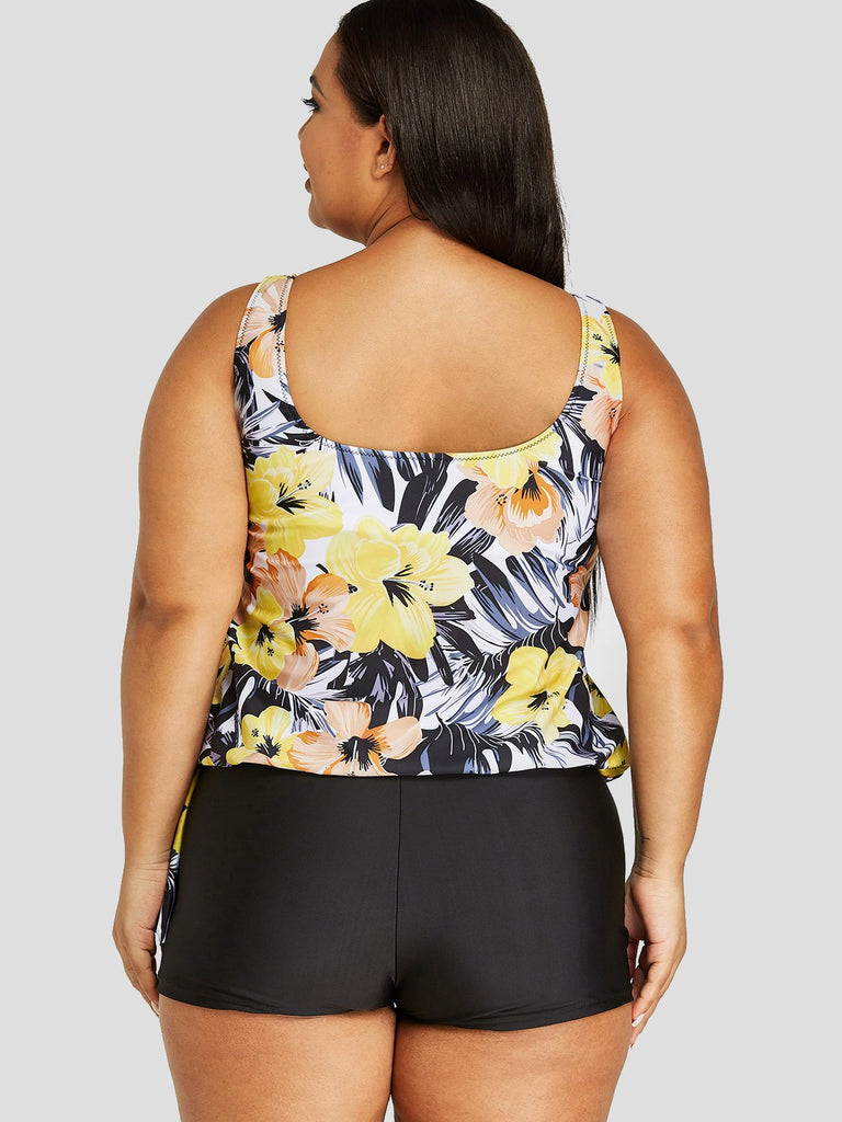 Ladies Multi Plus Size Swimwear