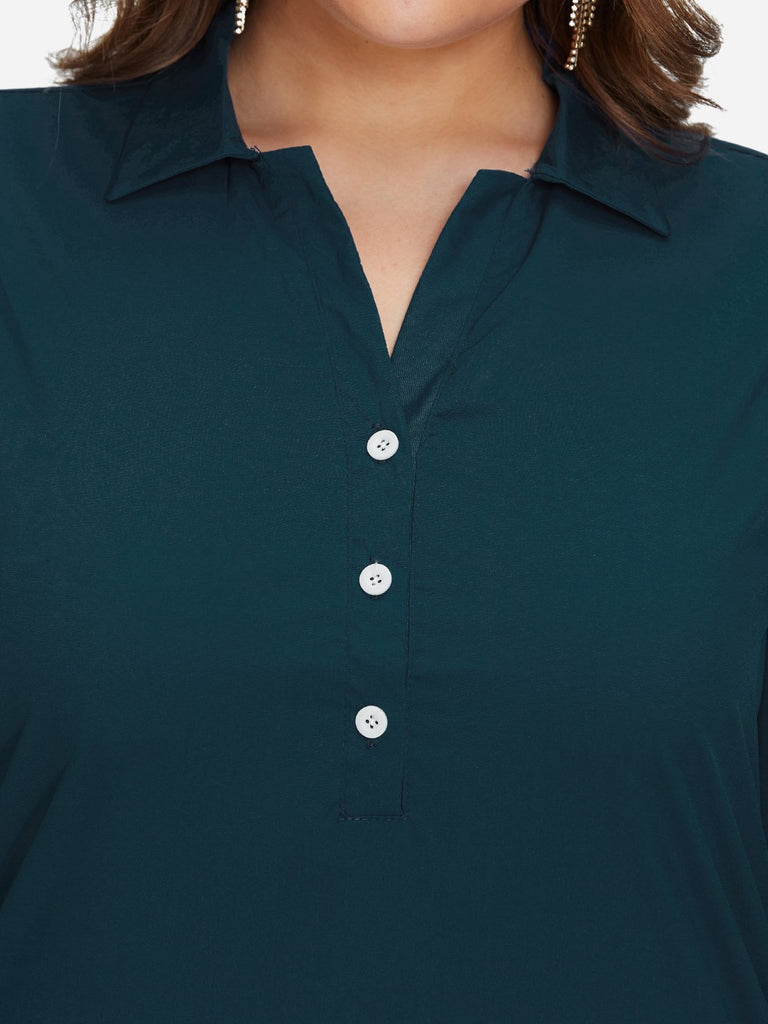 Ladies 3/4 Sleeve Plus Size Dress