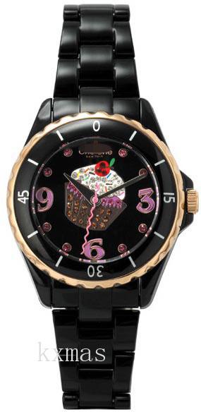 Wholesale Buying Polycarbonate 18 mm Watches Strap CC4211-BK_K0039385