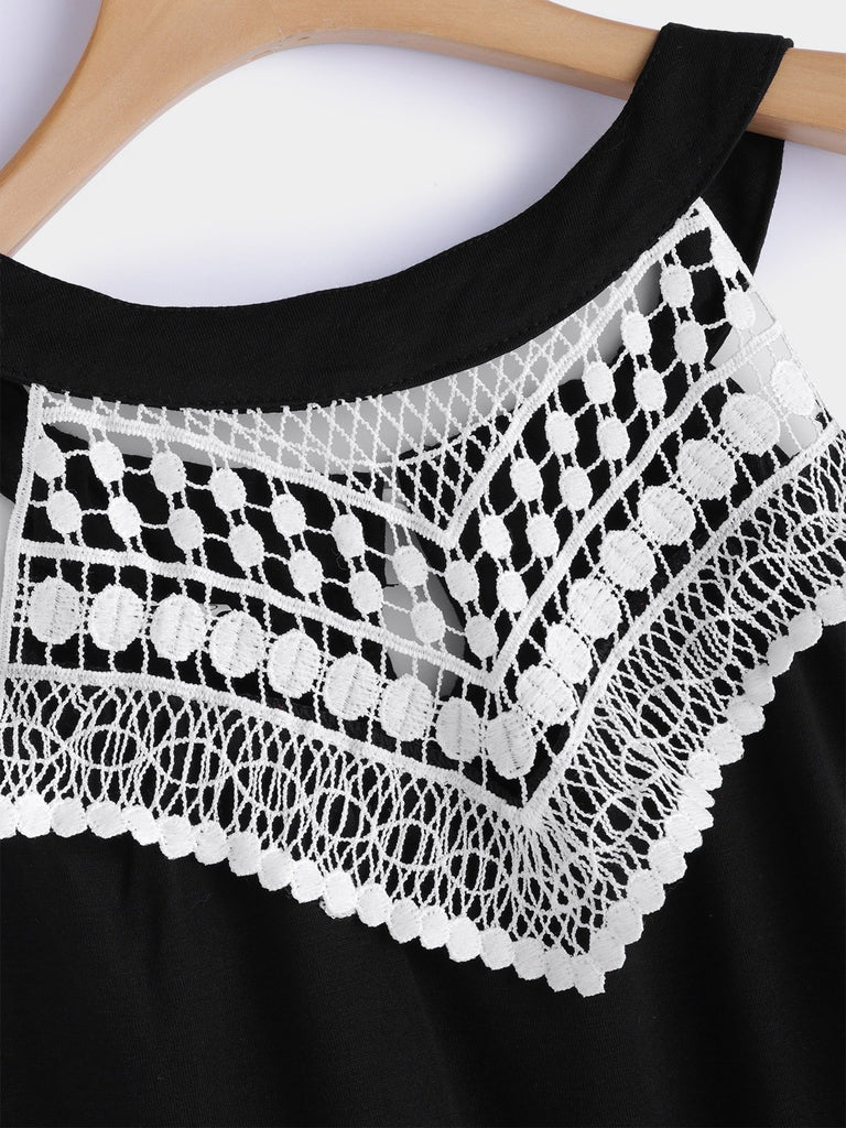 Ladies Black Camis