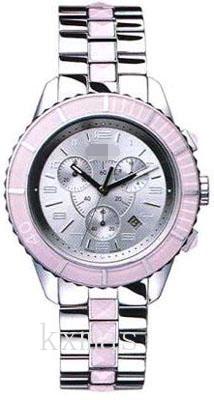 Budget Polished Steel Case And With Pink Sapphire Crystals Watches Strap CD114314M001_K0013091