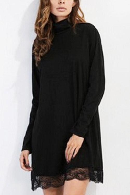 Ladies Black Casual Dresses