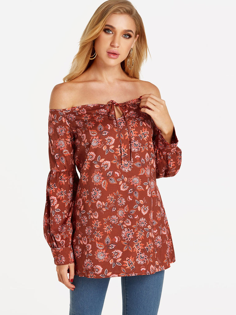 Ladies Long Sleeve Blouses