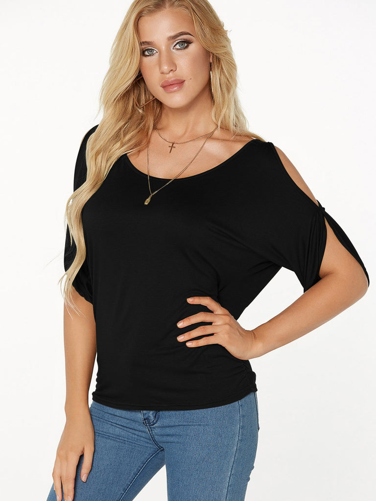 Ladies Navy T-Shirts