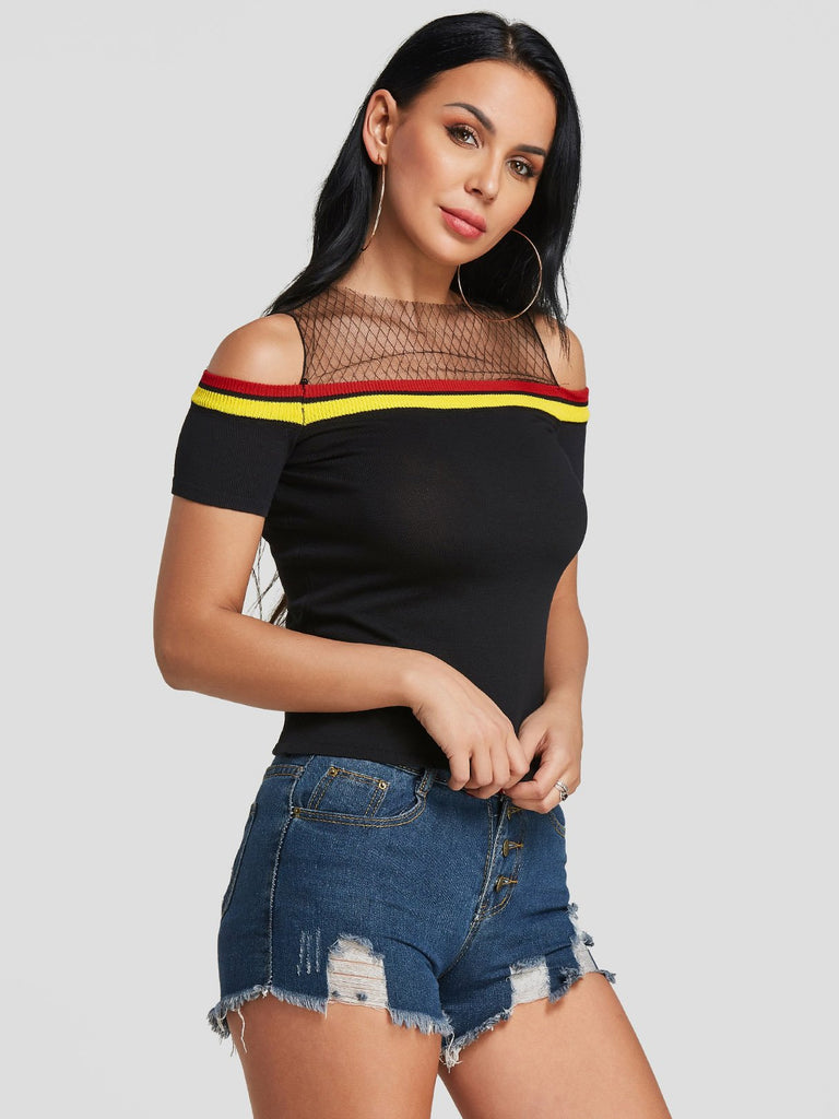 Ladies Black T-Shirts