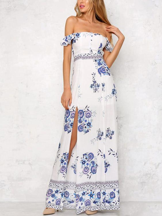 Womens Sleeveless Maxi Dress