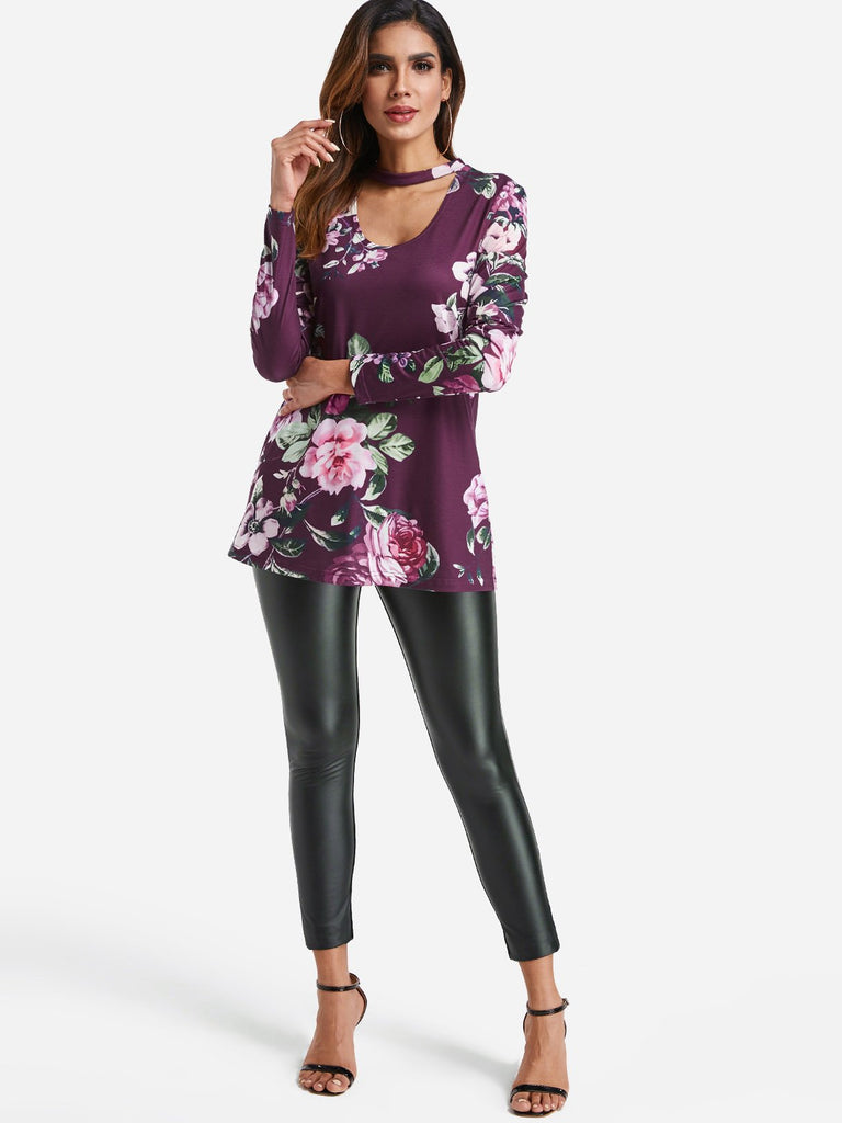 Ladies Burgundy Top