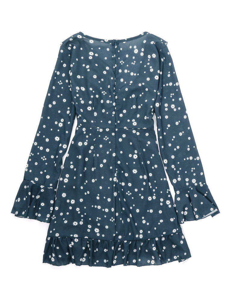 Ladies Deep V Neck Mini Dress