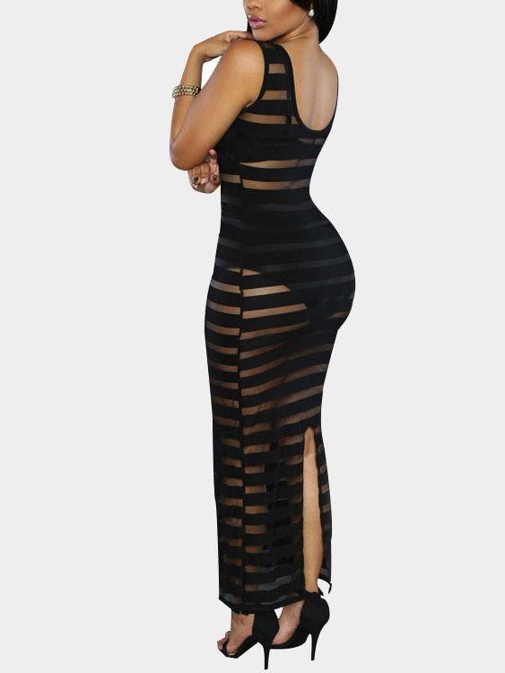 Womens Black Maxi Dresses