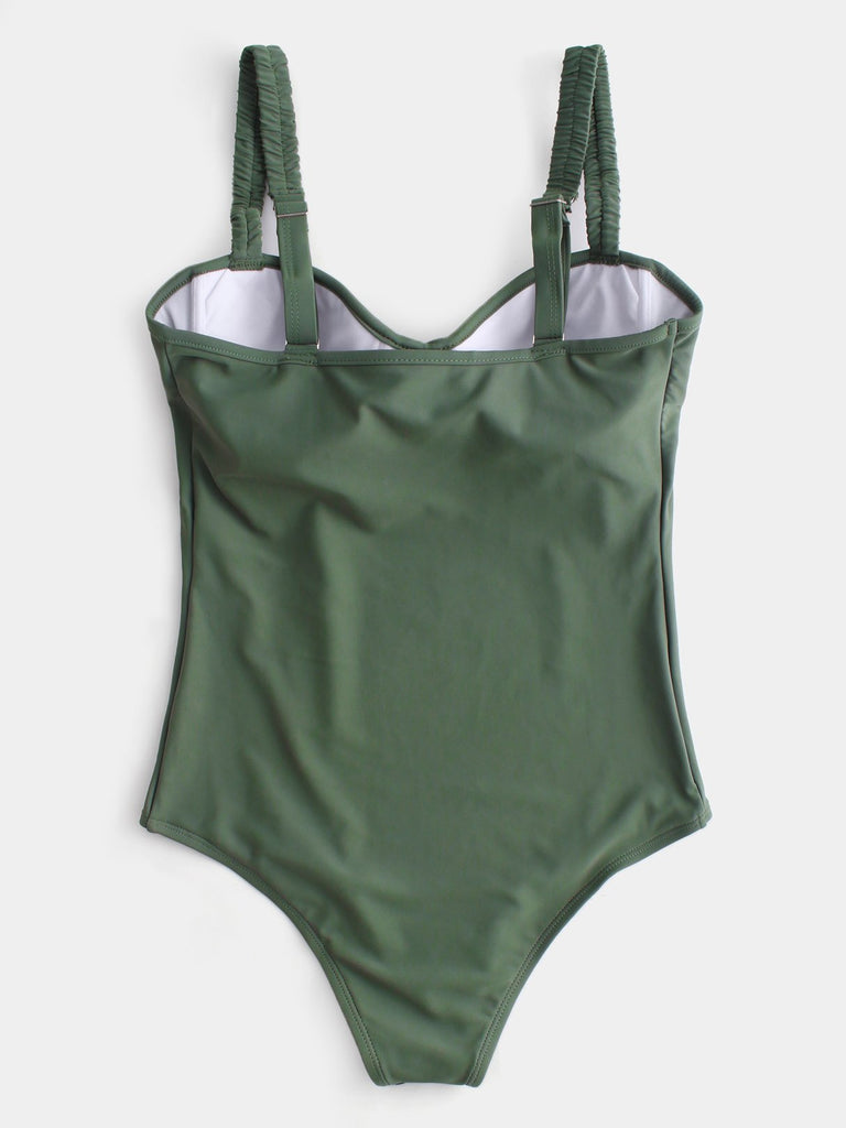 Womens Green One-Pieces