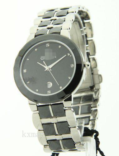 Wholesale Fashion Ceramic 20 mm Watch Strap Replacement CN207318SSBK_K0029815