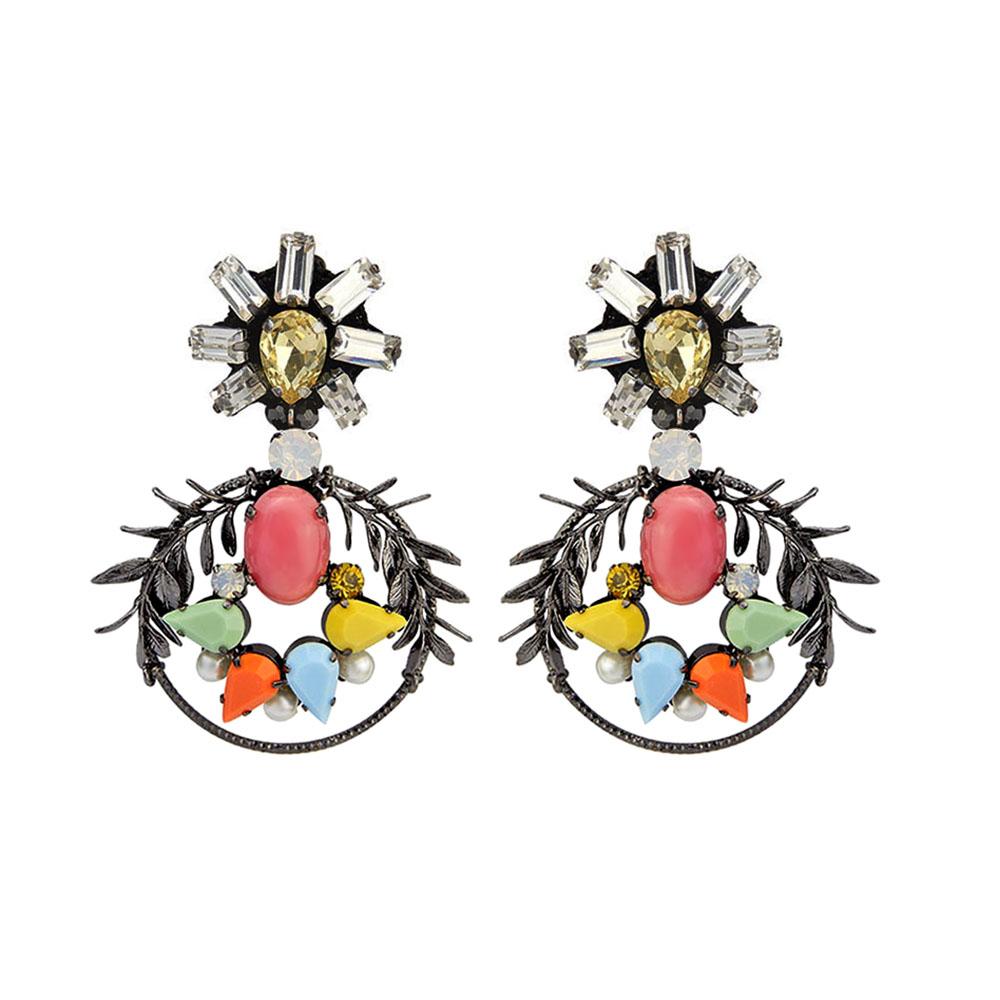 Statement Earrings Crystal