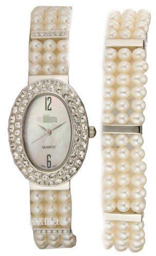 Discount Swiss Pearl 12 mm Watch Strap Replacement CR207520PLMP_K0029724