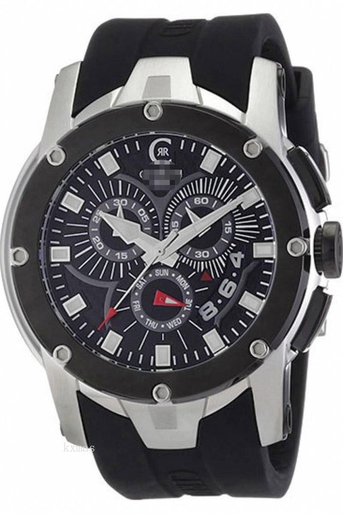 Cheap Designer Rubber Watches Strap CRA041E224G_K0001889