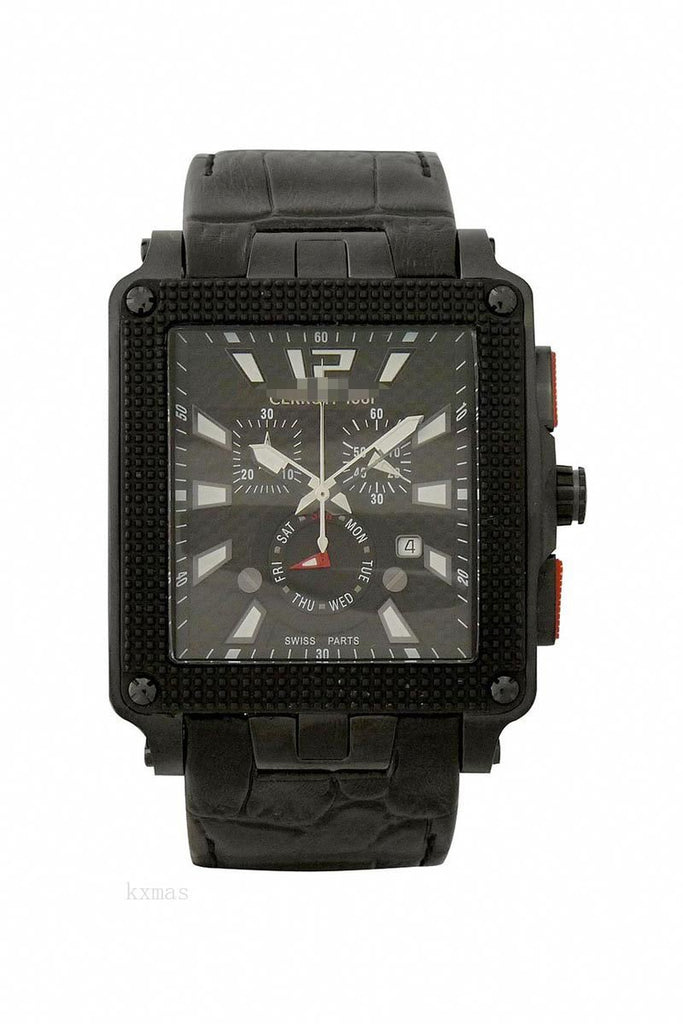 Beautiful Leather 28 mm Watch Wristband CRB031F222G_K0001869