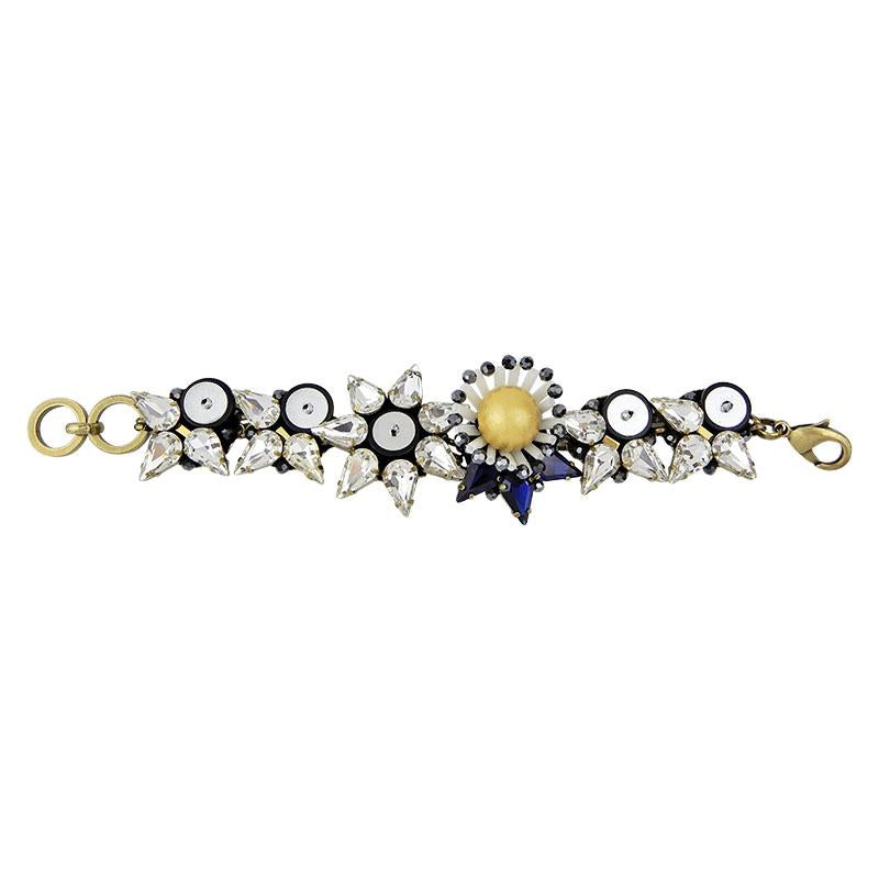 Crystal Embroidered Bracelet