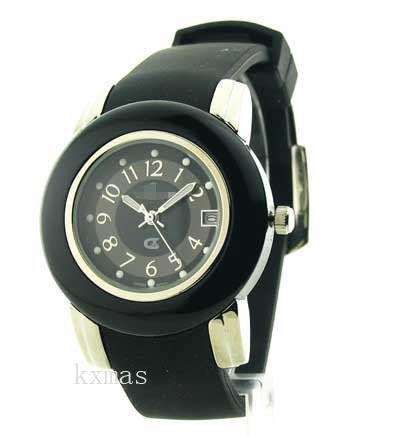 Cheap Stylish Silicone 16 mm Watch Strap CX228008BSBK_K0029700