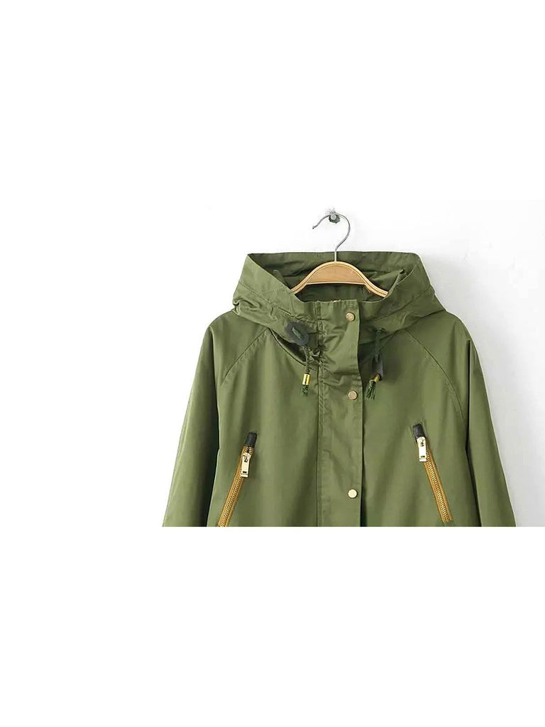 Ladies Green Coats