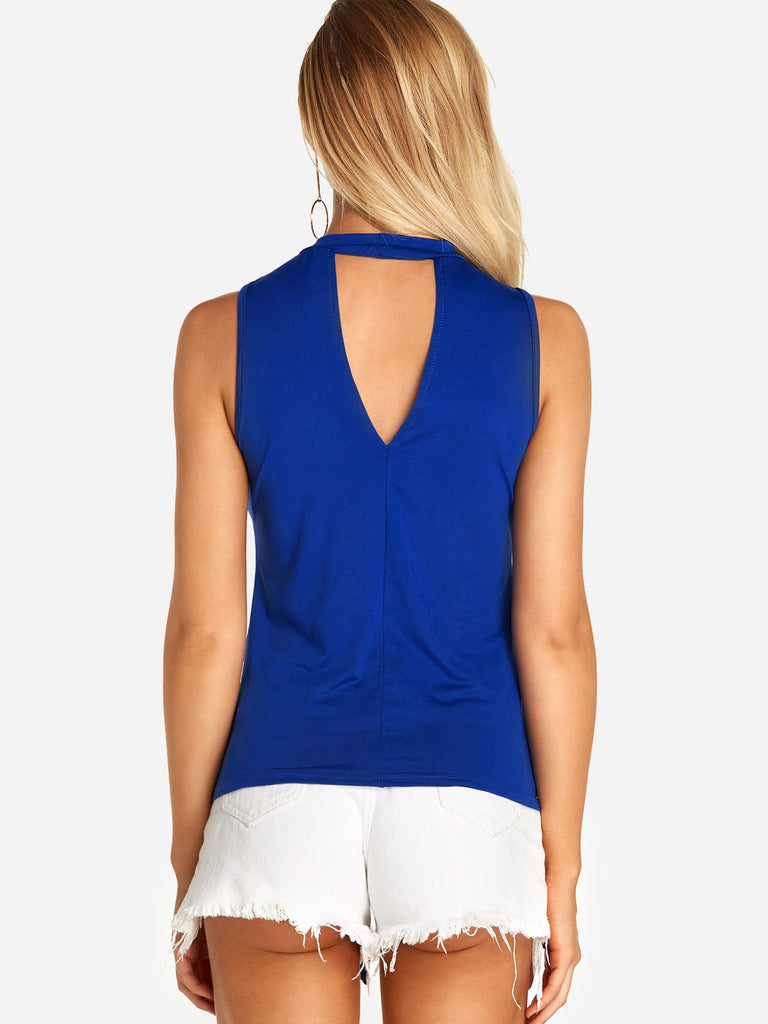 Womens Blue Camis