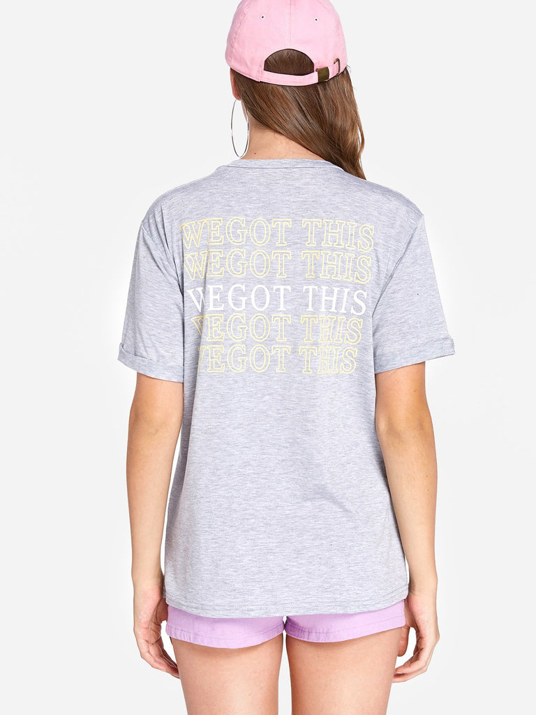 Womens Grey T-Shirts