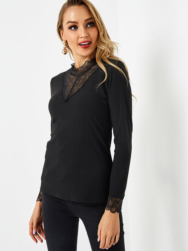 Ladies Black T-Shirts