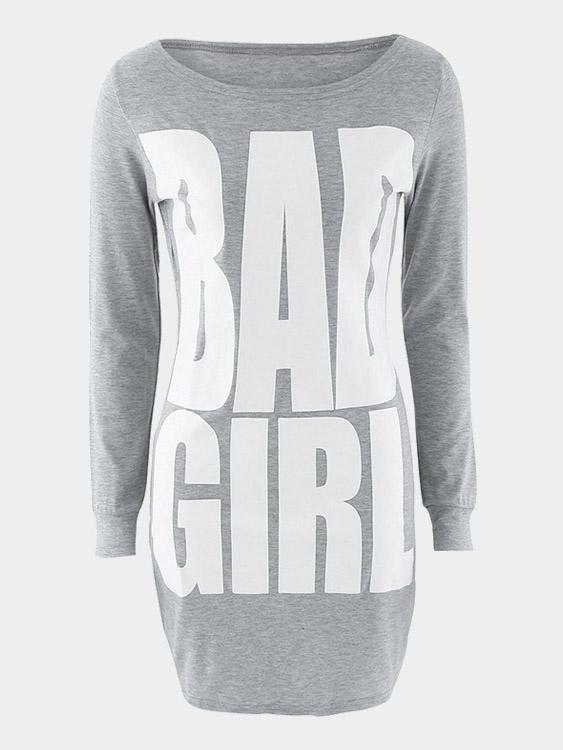 Womens Grey Casual Dresses