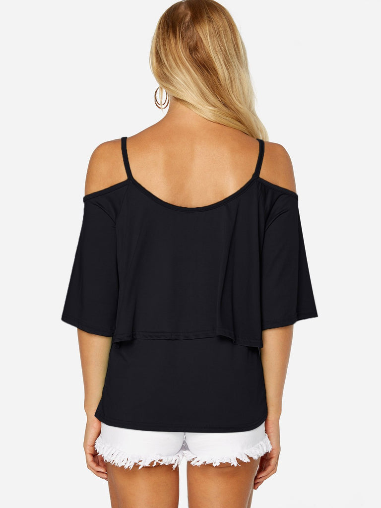Womens Black T-Shirts