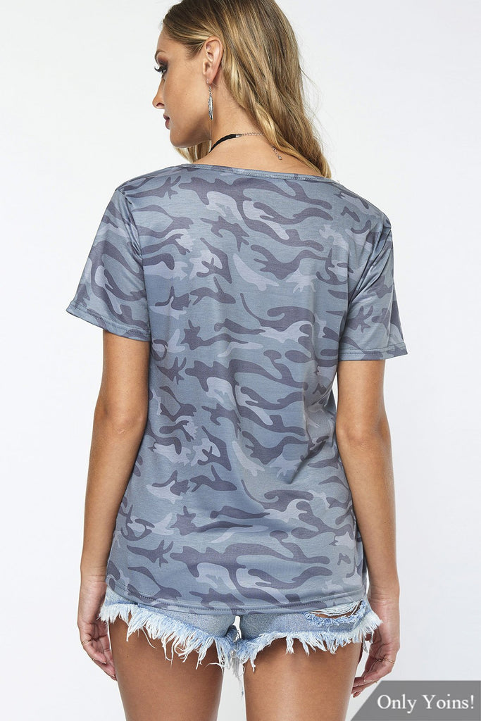 Womens Camouflage T-Shirts