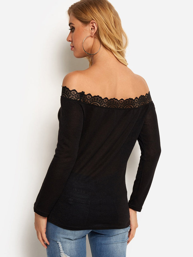Womens Black T-Shirts