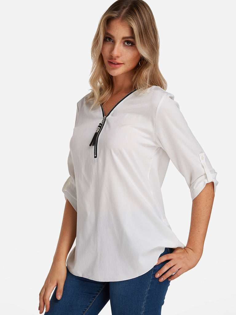 Ladies White Blouses