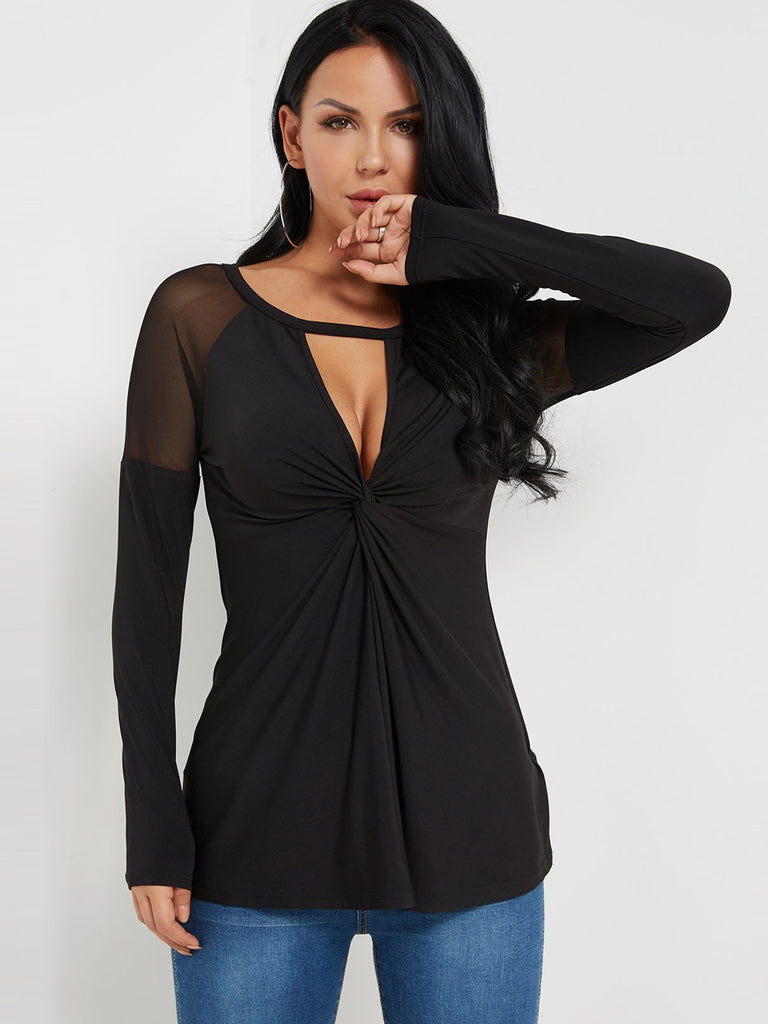 Ladies Long Sleeve Top